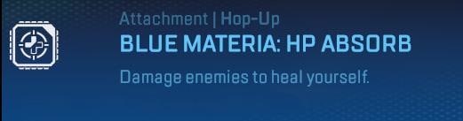 The Blue Materia in the Apex Legends x Final Fantasy 7 crossover event game mode lets players regain health as they damage opponents.